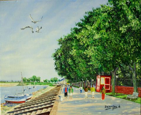 ST VALERY/SOMME, le quai jeanne d'arc